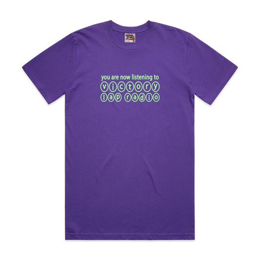 Listening Tee - Purple
